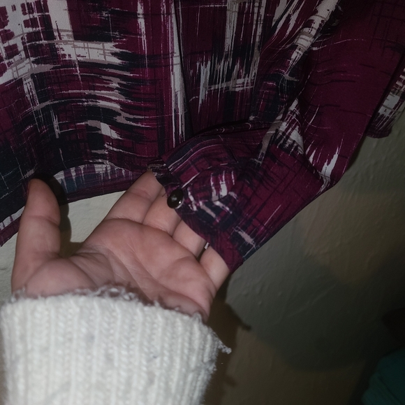 Banana Republic Dressy Printed Top - Picture 6 of 6